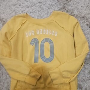 Sundry Yellow Los Angeles Sweatshirt